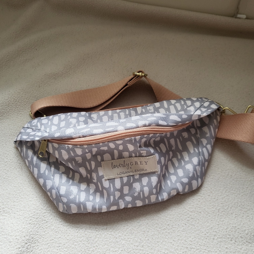 Logan And Lenora X Loverly Grey Collab Fanny Back Belt Bag